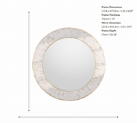 Mother-of-Pearl Inlay Mirror — thumbnail