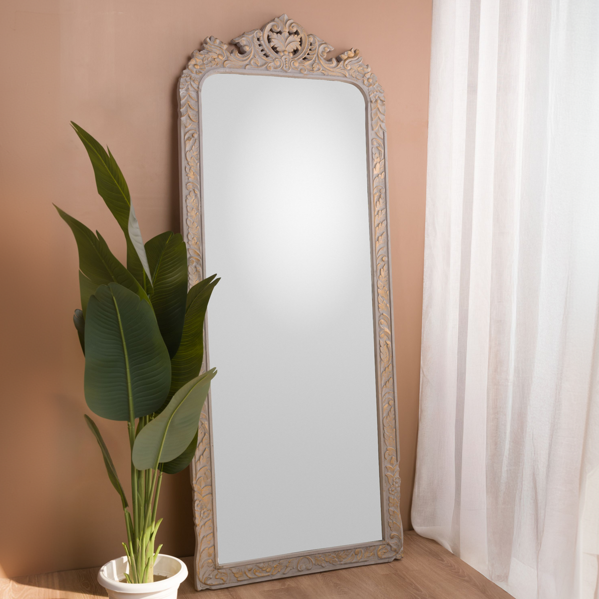 Heritage Carved Mirror