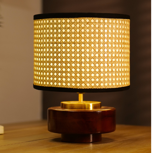 Mango Wood Table Lamps shade - RIO Collection
