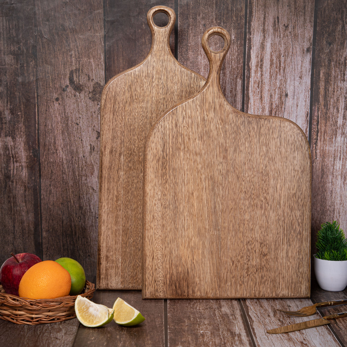 Wooden Chopping Boards Set of 2