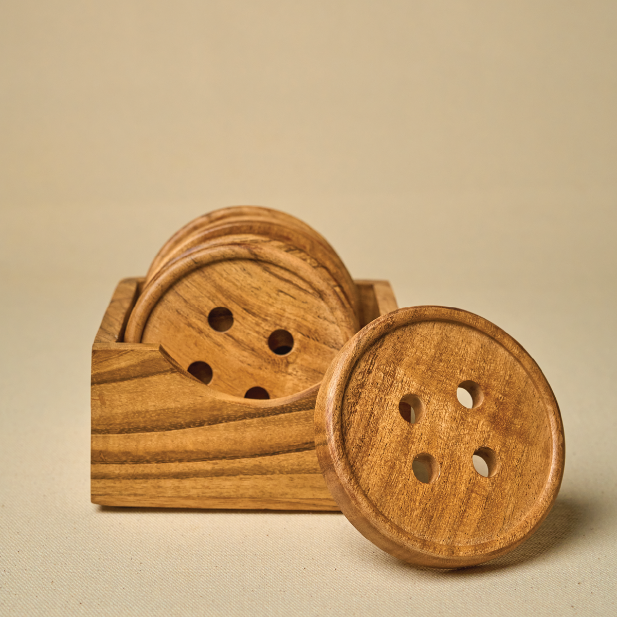 Button Coasters