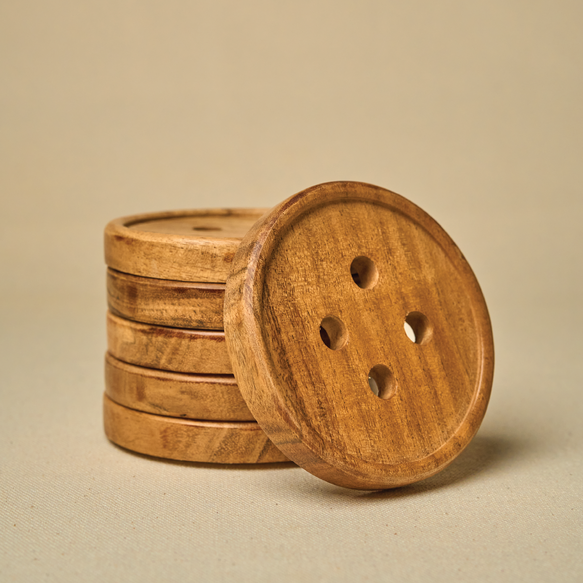 Button Coasters