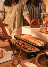 Wooden Asymmetric Platter — thumbnail