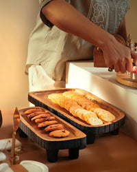 Wooden Asymmetric Platter — thumbnail