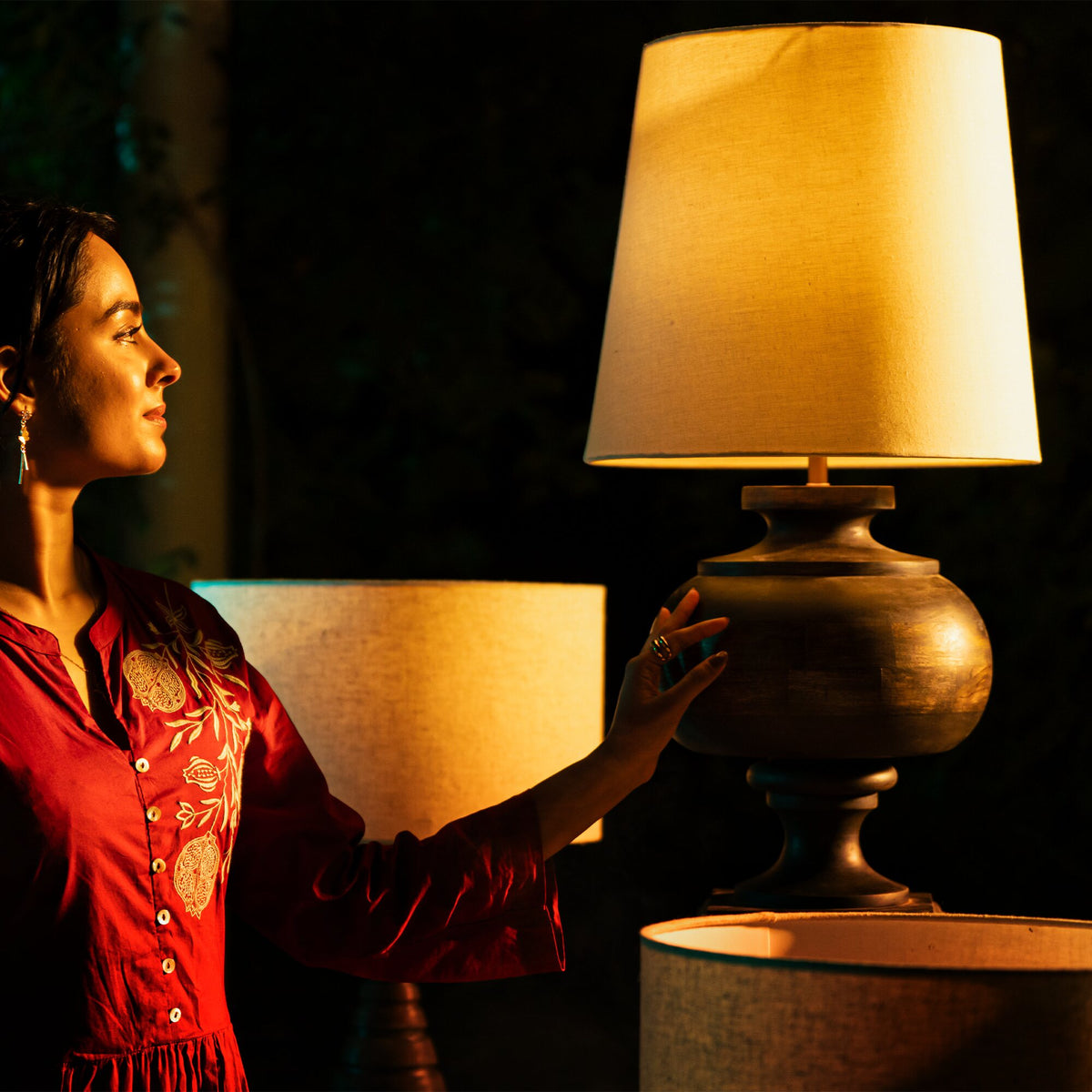 Midnight Heirloom Table Lamp, view 2