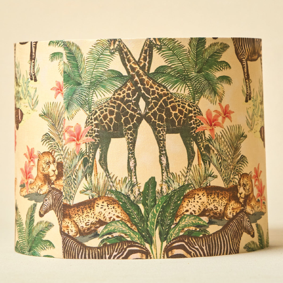 Jungle Tales Drum Lamp Shade