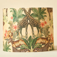 Jungle Tales Drum Lamp Shade — thumbnail
