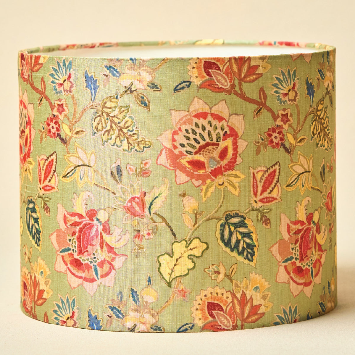 Persian Flowers Drum Lamp Shade