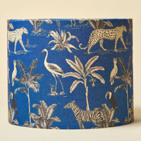 Savanna Blues Drum Lamp Shade — thumbnail
