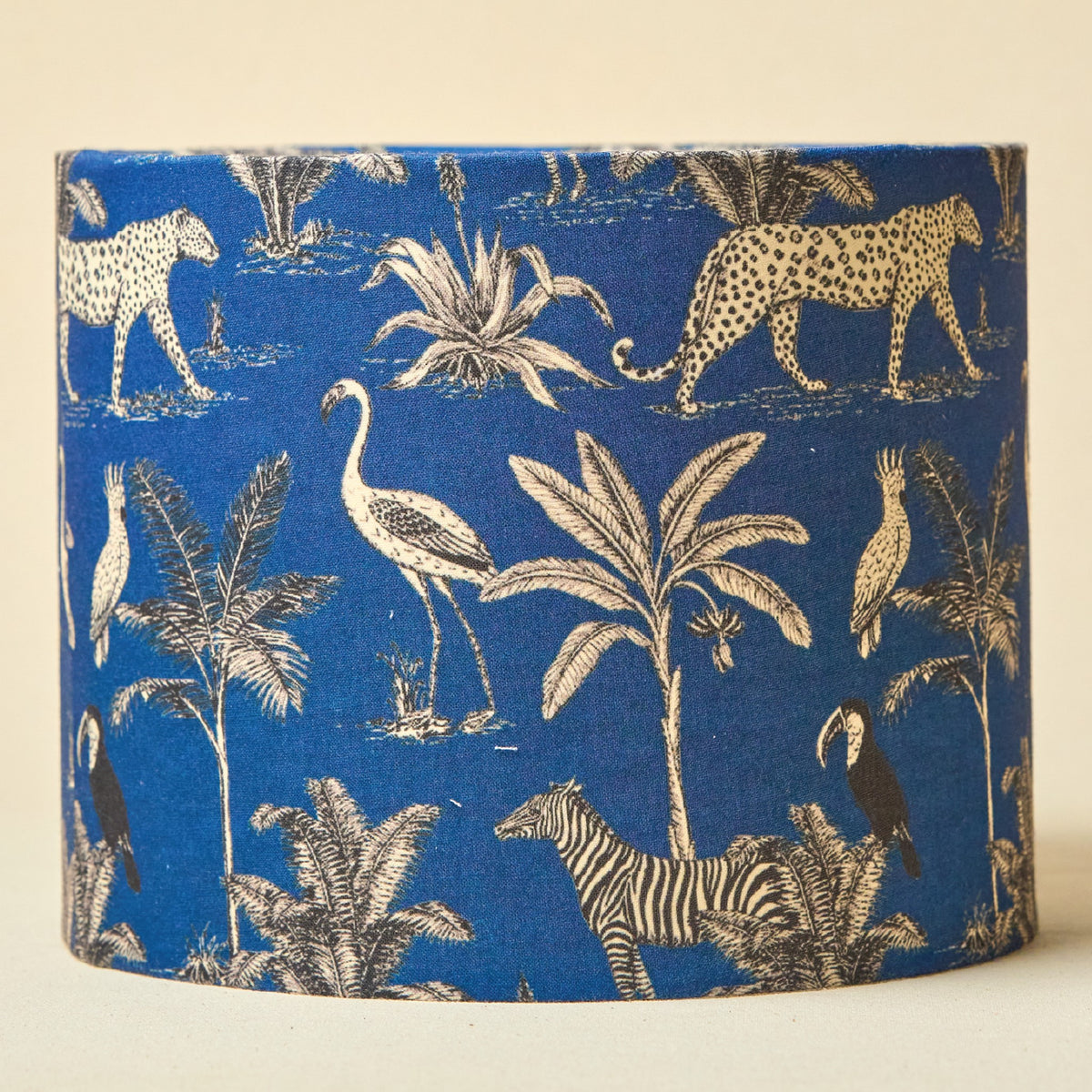 Savanna Blues Drum Lamp Shade