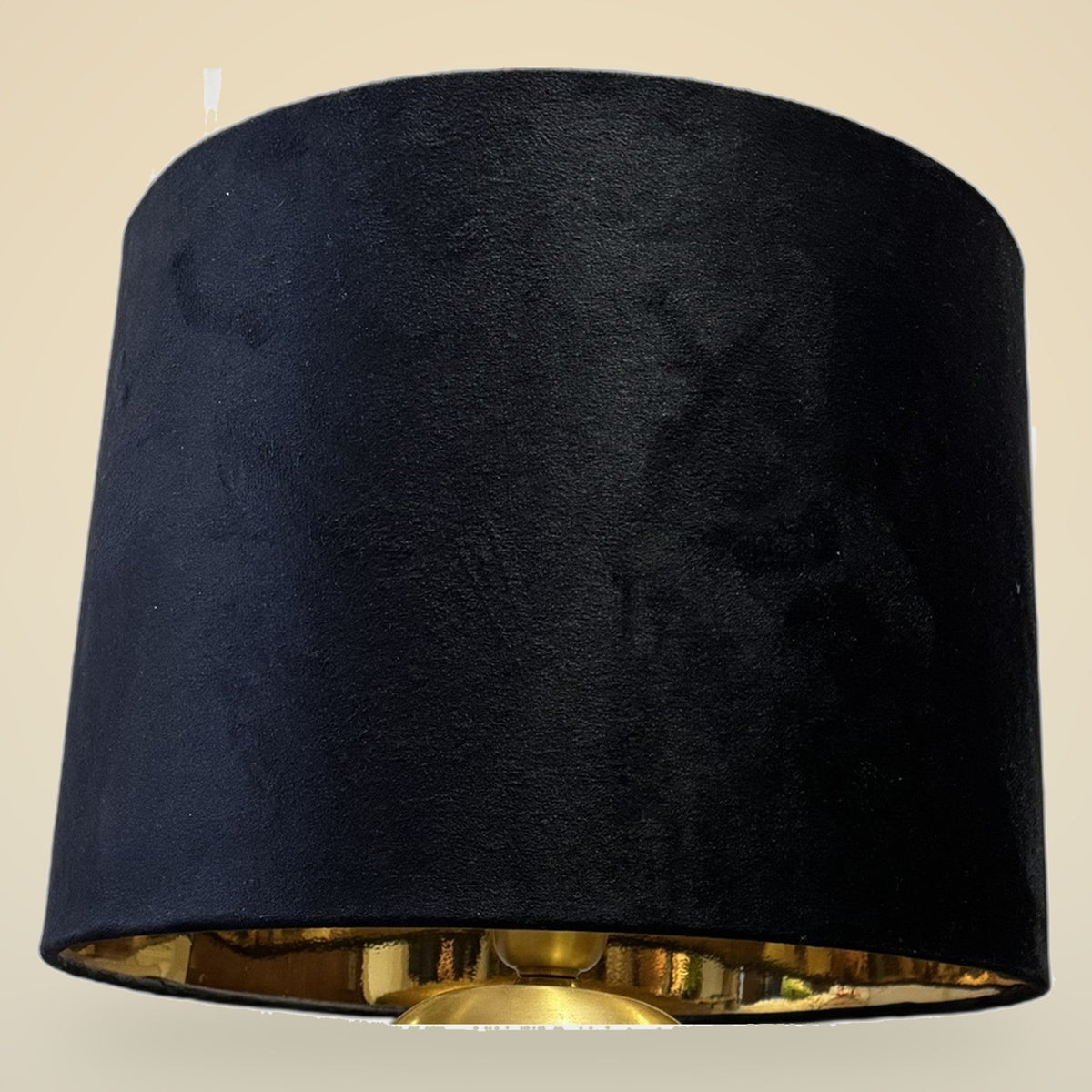 Raat Velvet Drum Lamp Shade
