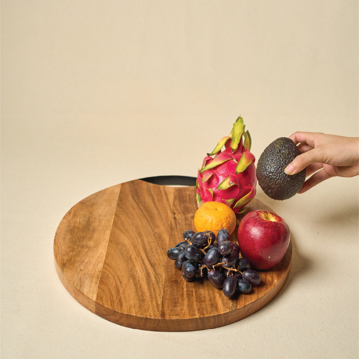 Moon Tray with Handle