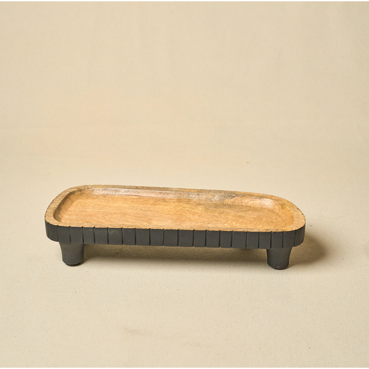 Wooden Asymmetric Platter