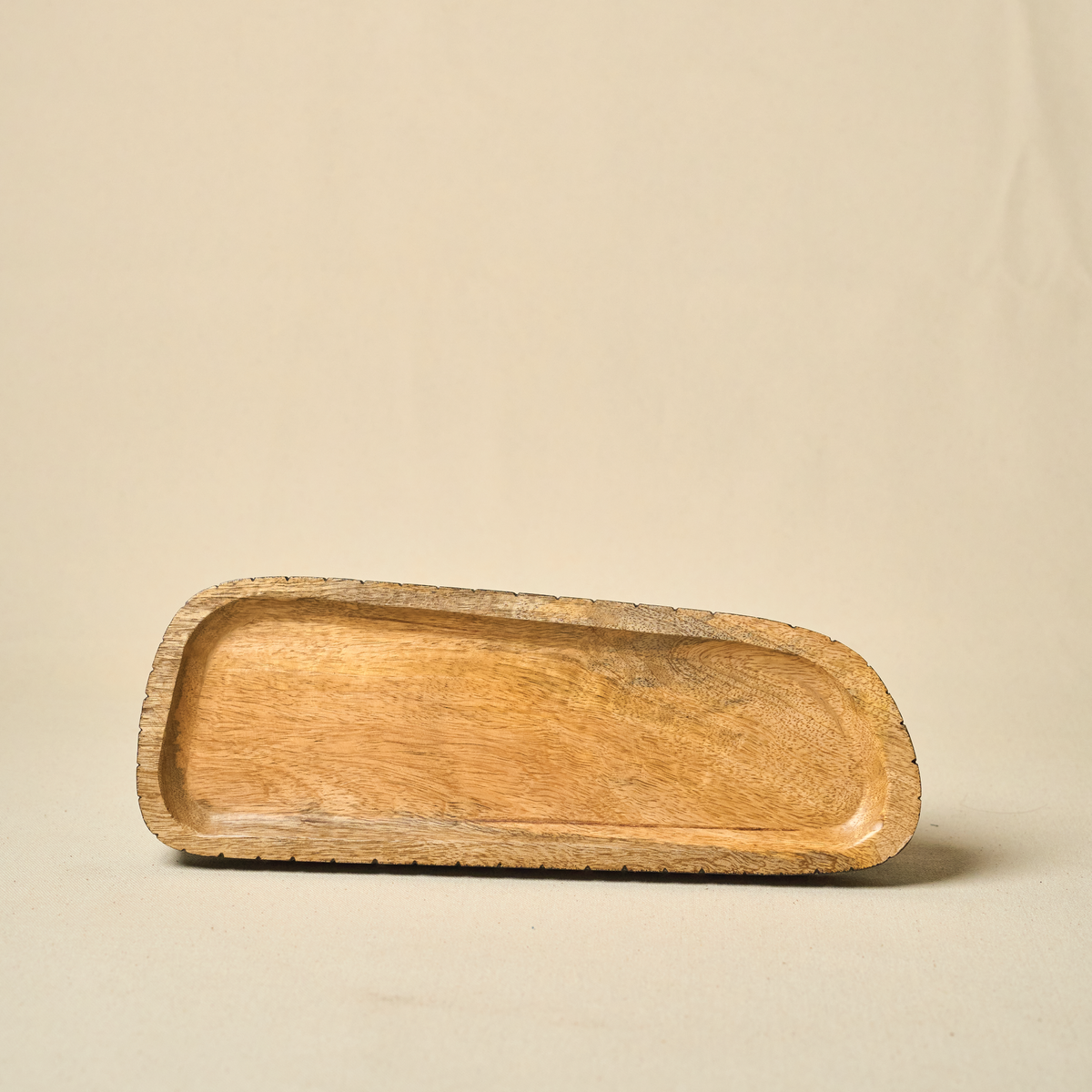 Wooden Asymmetric Platter S