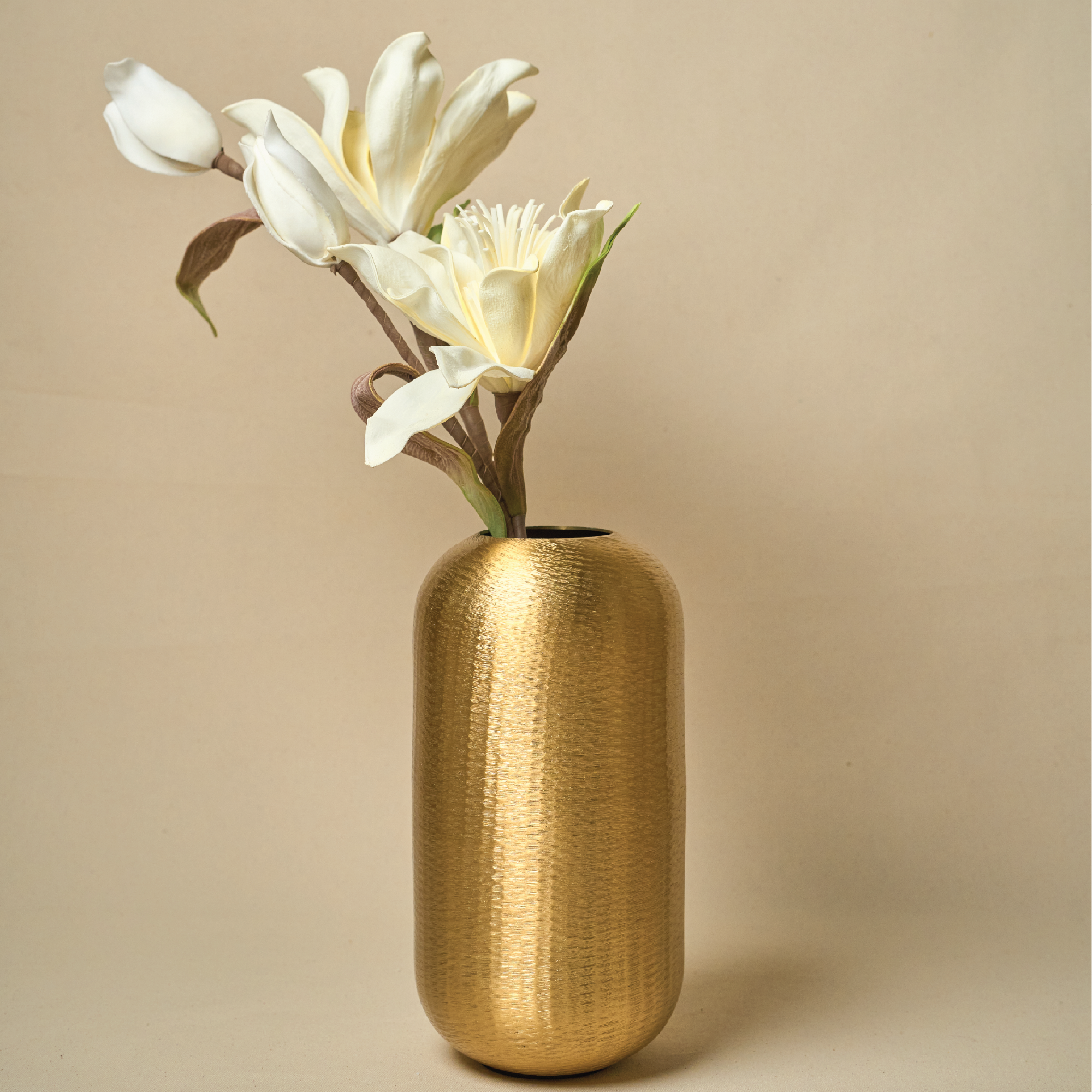 Gold Metal Vase