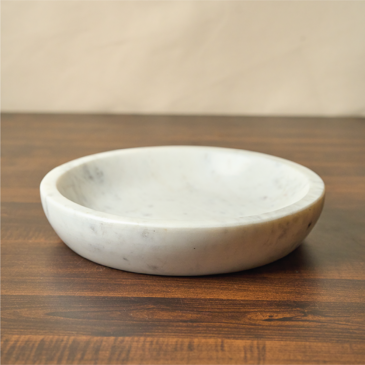 Handcrafted Marble Fruit Bowl