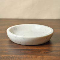 Handcrafted Marble Fruit Bowl — thumbnail