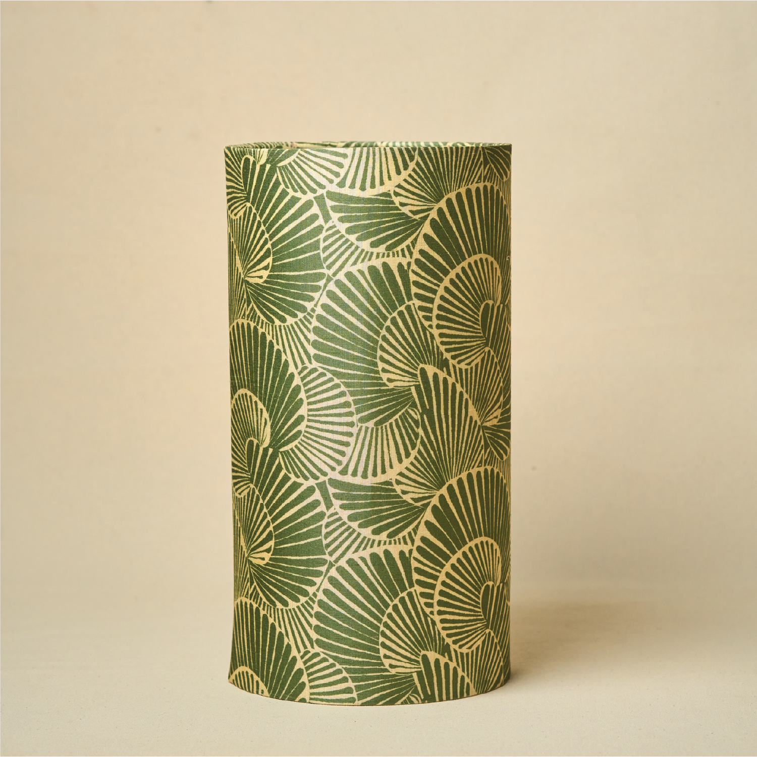 Drum Lamp Shade for Bedroom, Living Room | Handcrafted Printed Faux Silk Replacement Lampshade Only | Easy Assembly, Orange Zebra Fabric Shade